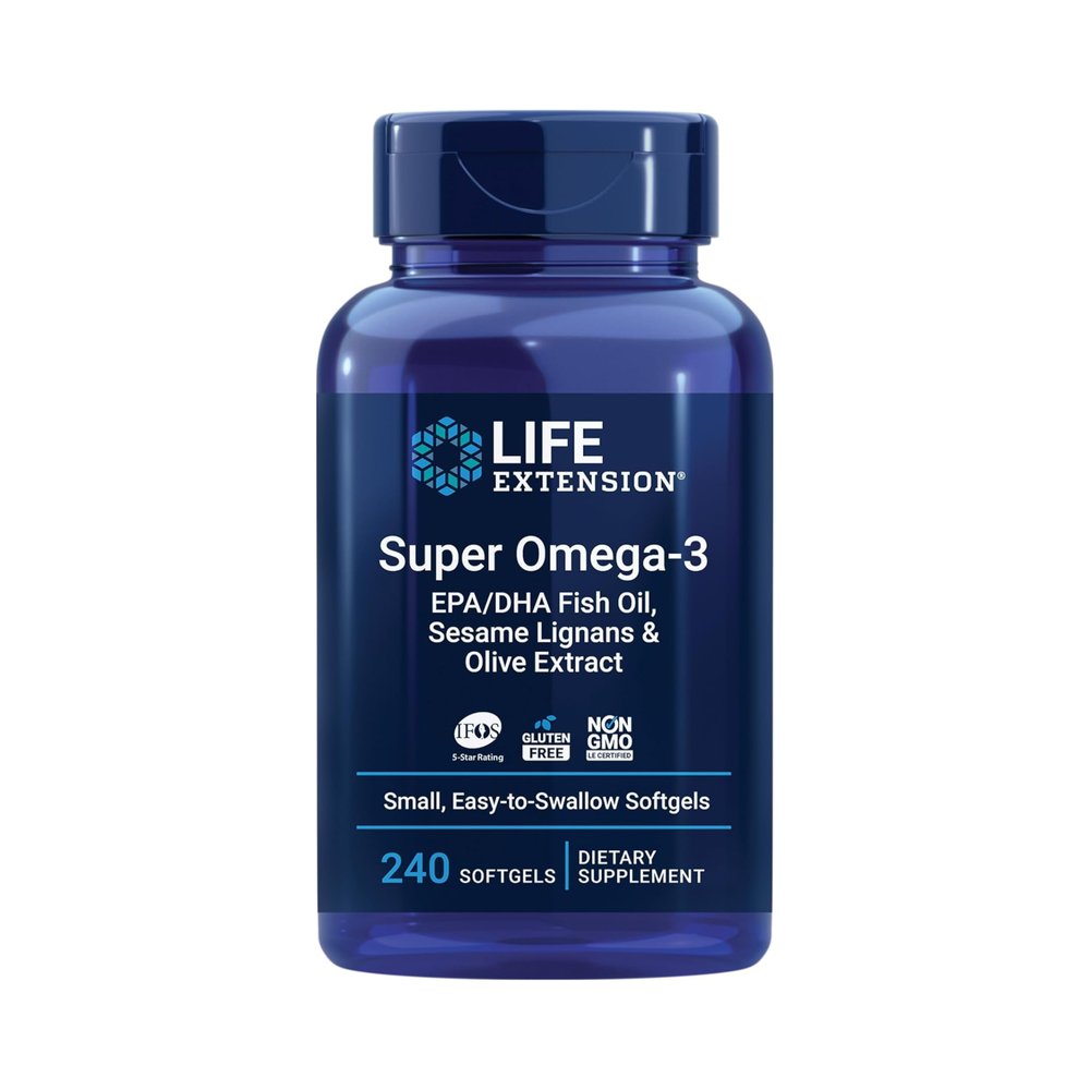 Life Extension - Super Omega-3 EPA-DHA Fish Oil - 240 Softgels