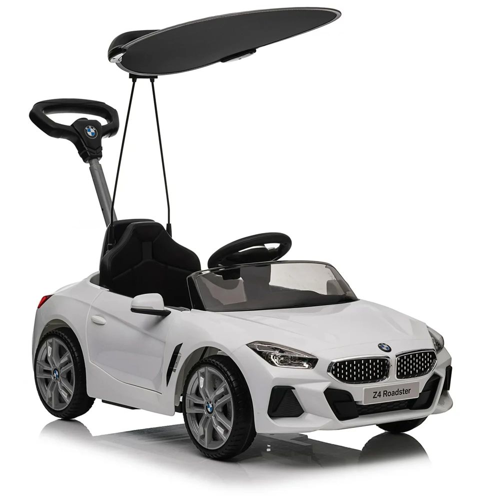 BMW - Z4 Roadster Push Car Handle With Canopy - White