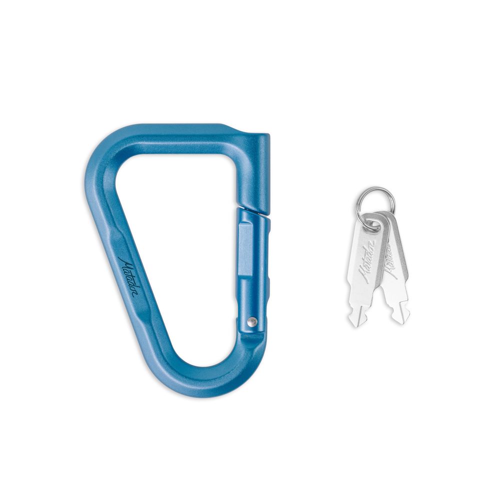 Matador - BetaLock Carabiner With 2 Keys - Glacier Blue