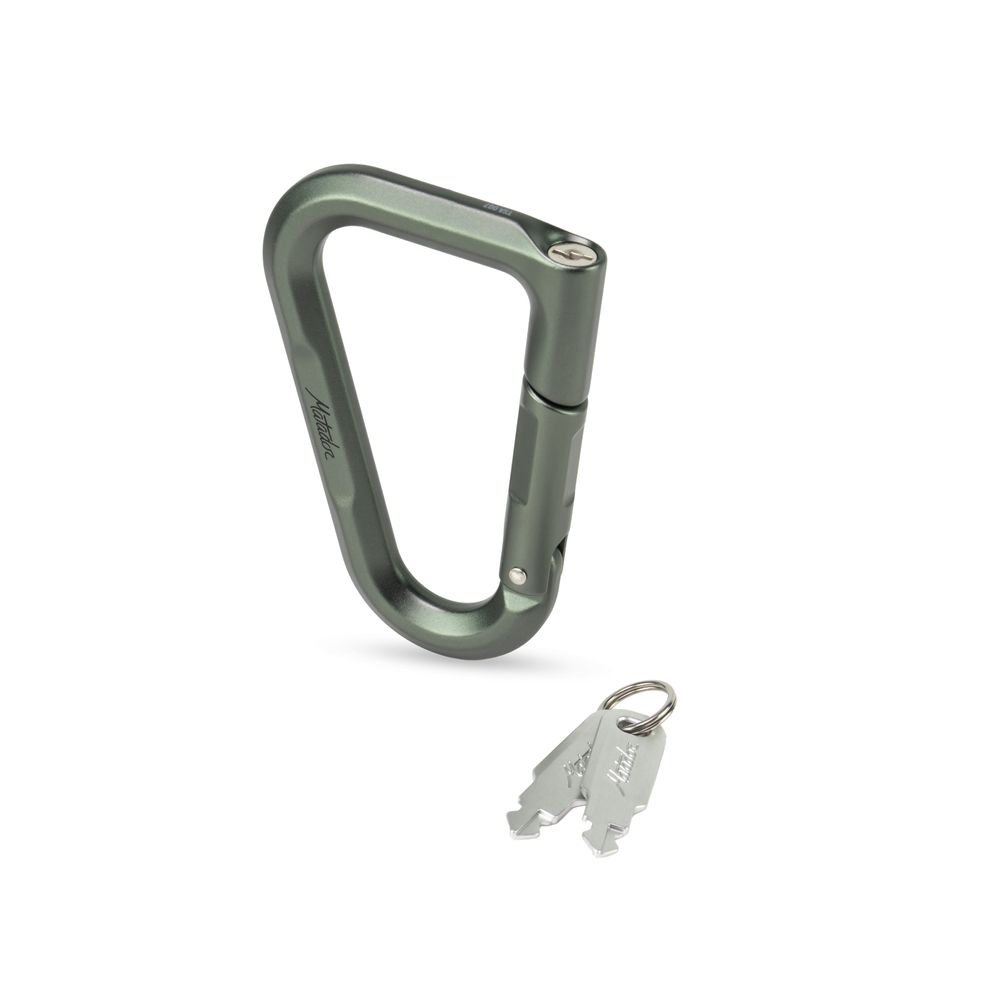 Matador - BetaLock Carabiner With 2 Keys - Shadow Green