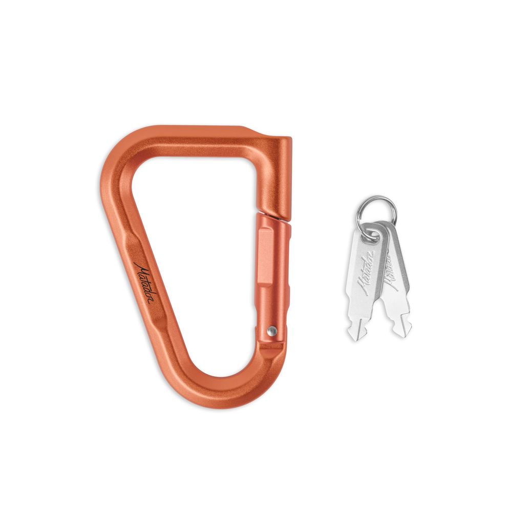 Matador - BetaLock Carabiner With 2 Keys - Canyon Orange