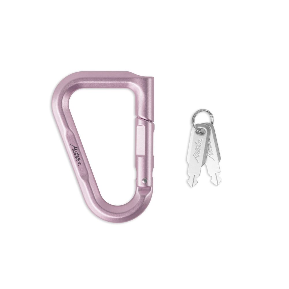 Matador - BetaLock Carabiner With 2 Keys - Orchid