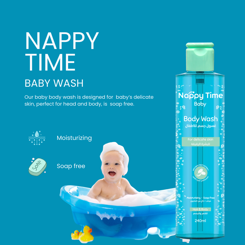 Nappy Time - Baby Wash - 240 ml