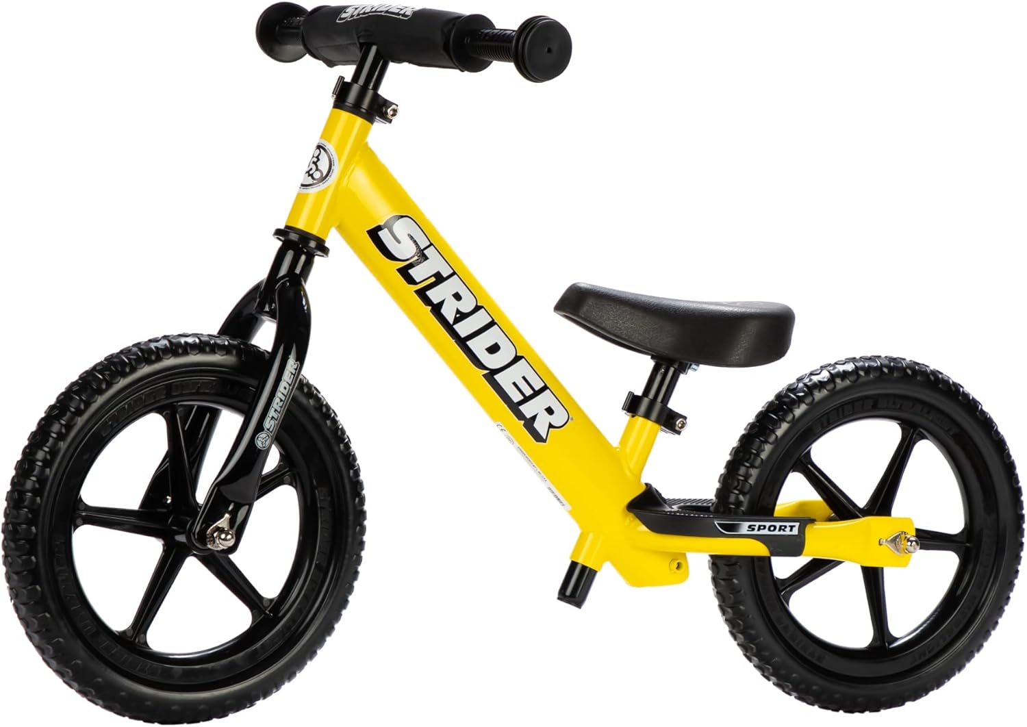 Strider - No Pedal Balance Sport Bike 12Inch - Yellow