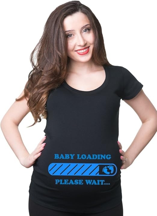 Matching Family Outfits - Baby Loading Please Wait Women T-Shirt - Black