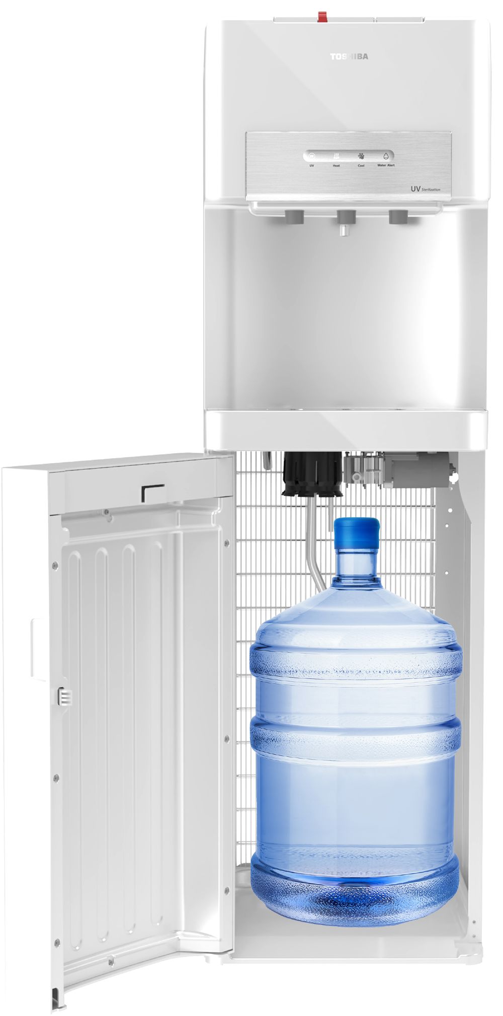 Toshiba - Bottom Load Water Dispenser - White