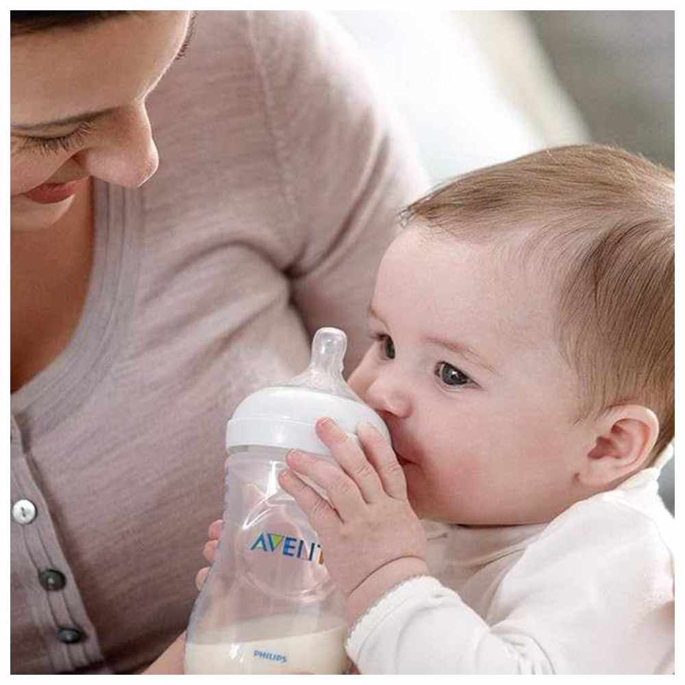 Philips Avent Natural Response Baby Feeding Bottle 260ml - Pink Color