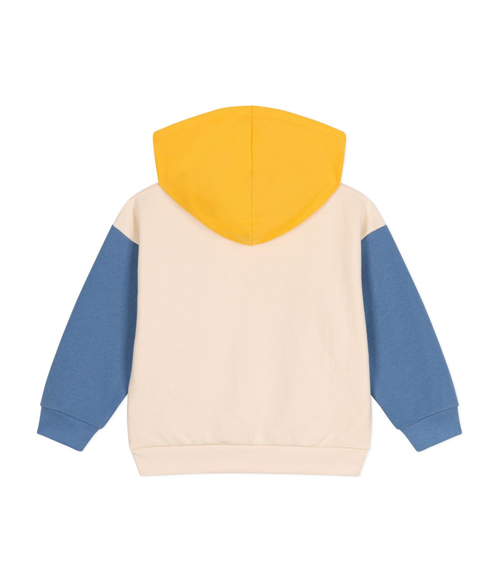 Petit Bateau - Sweatshirt A Capuche - Avalanche White
