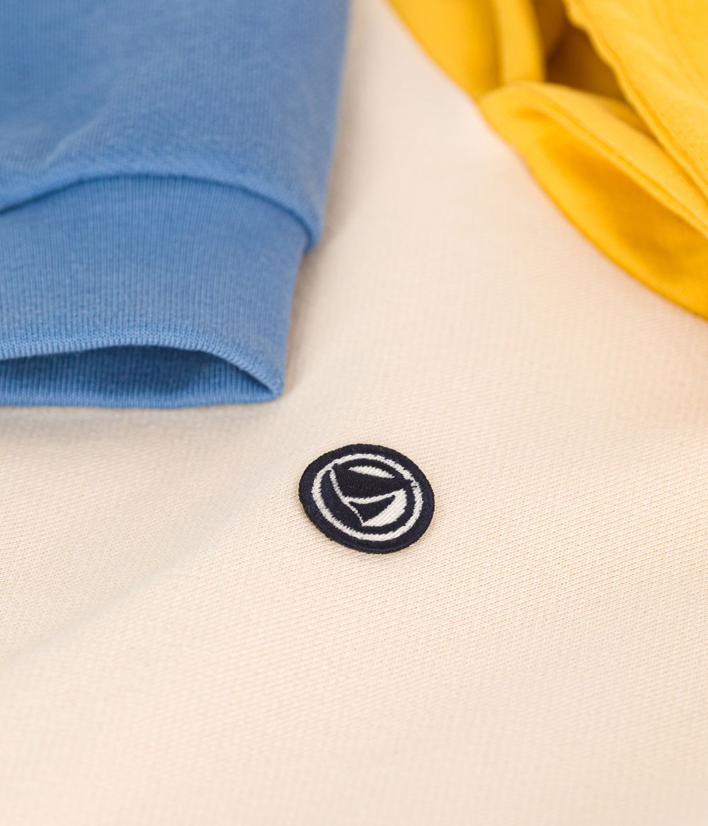 Petit Bateau - Sweatshirt A Capuche - Avalanche White