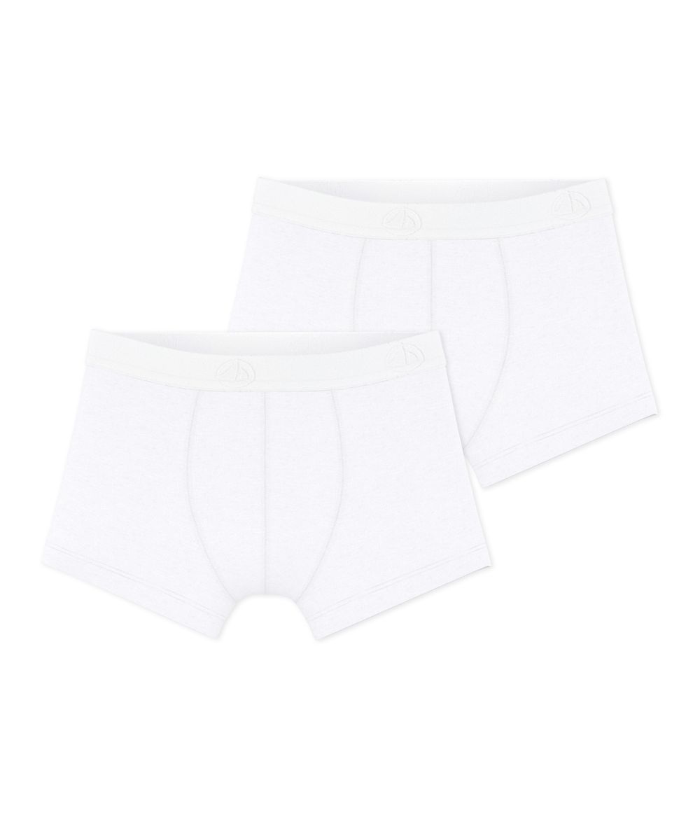 Petit Bateau - Boxer Shorts - White - 2 Pcs