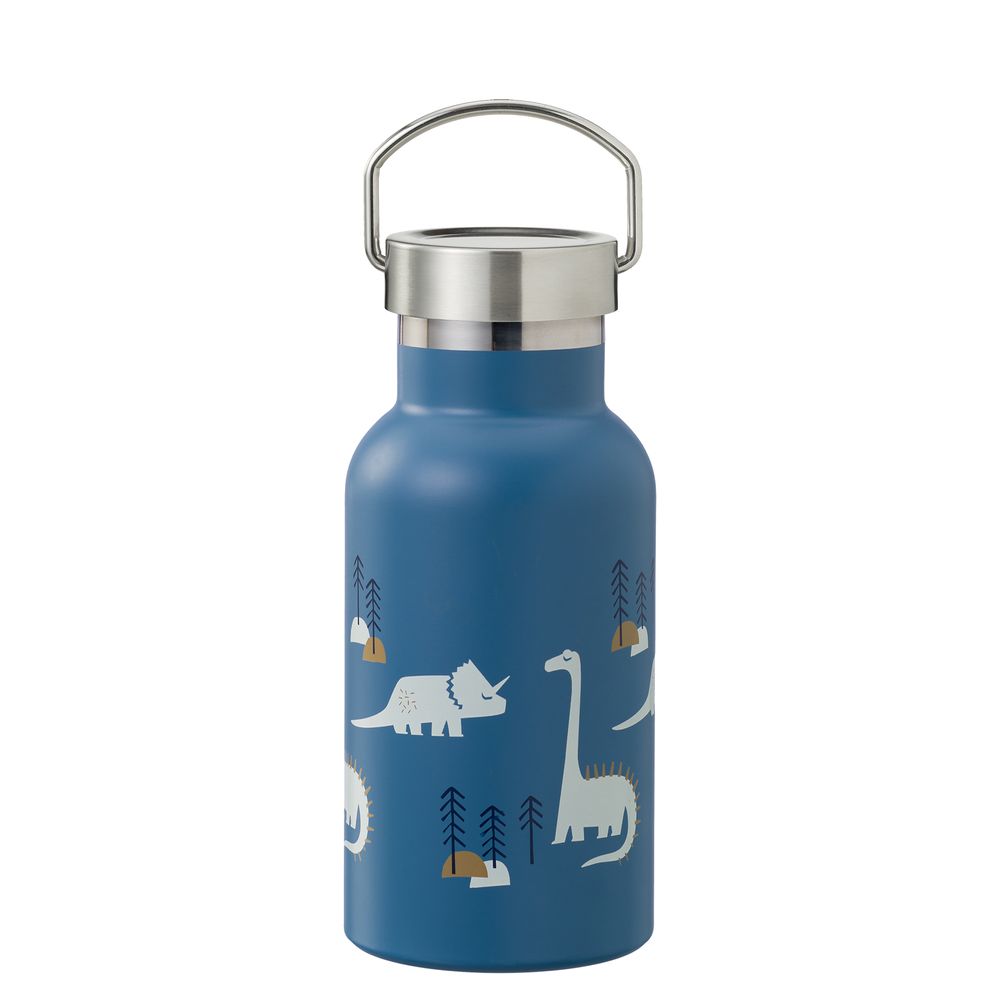 Fresk - Insulated Water Bottle - Dino - 2 Lids - 350ml