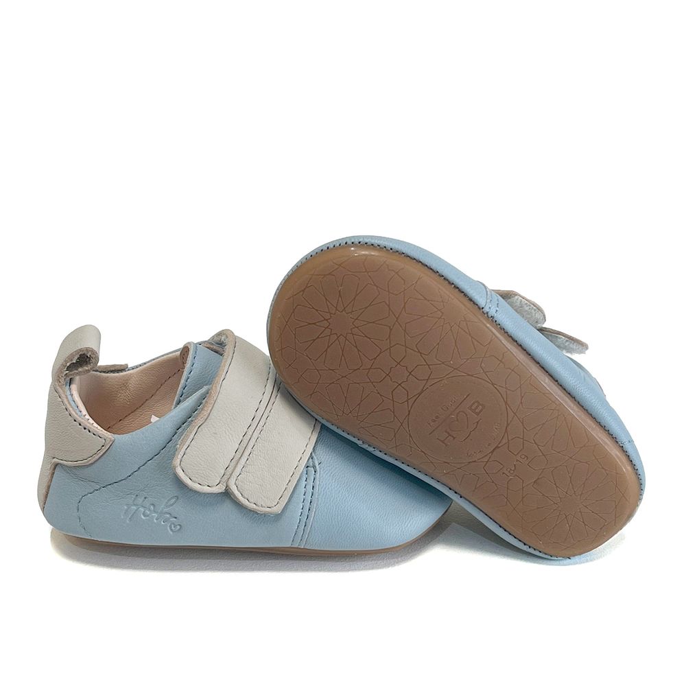 Hob - Zayn Soft Sole Sneakers - Sky Blue/Grey