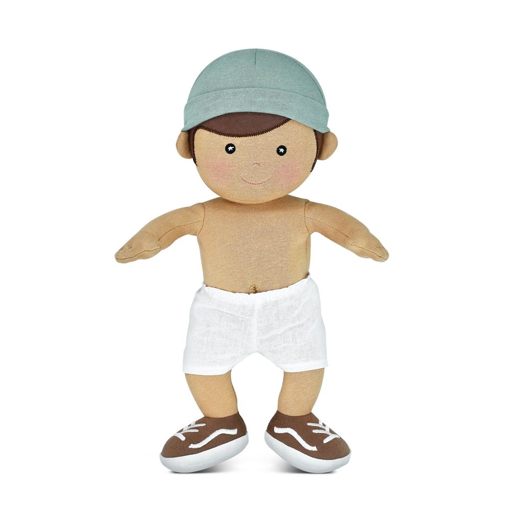 Apple Park - Organic Baby Doll - Levi - 33cm