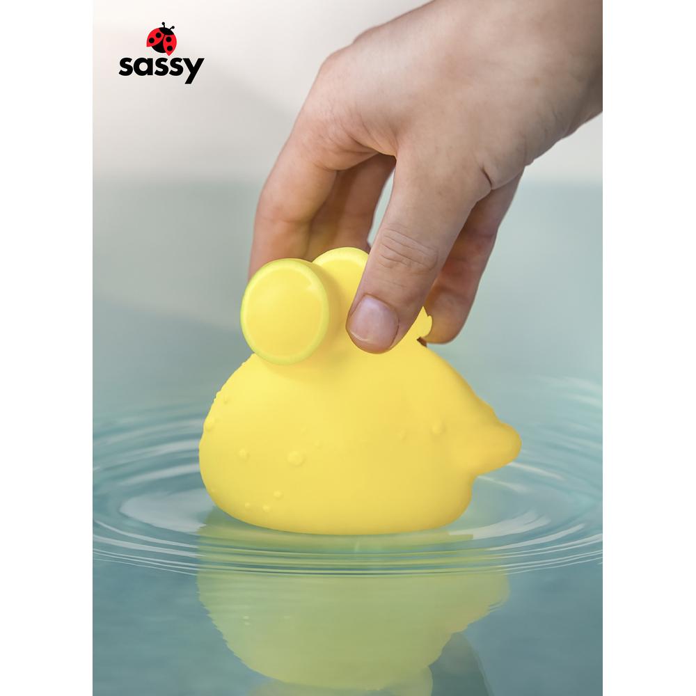 Sassy - Light Up Buoy & Boats Bath Toy - 4pcs