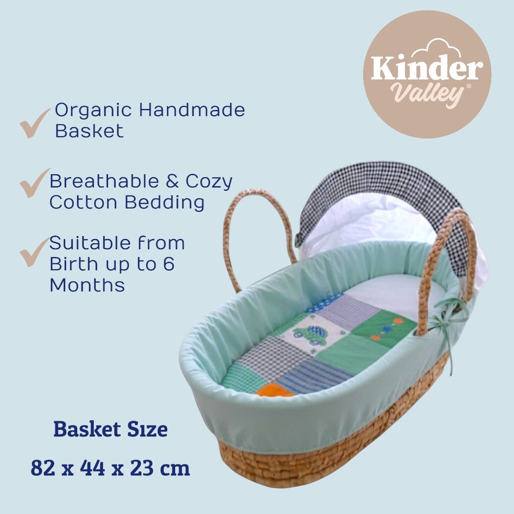 Kinder Valley - Serenity Bloom Moses Basket