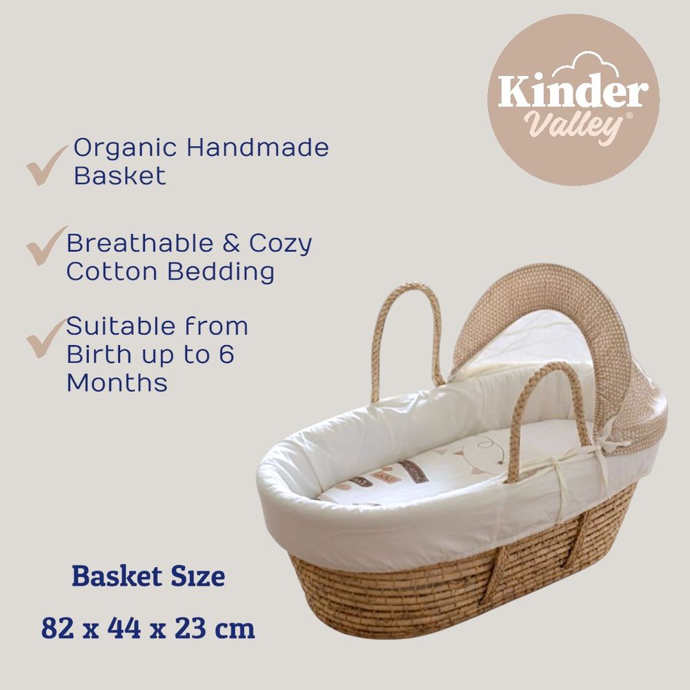 Kinder Valley - Snugglebear Moses Basket