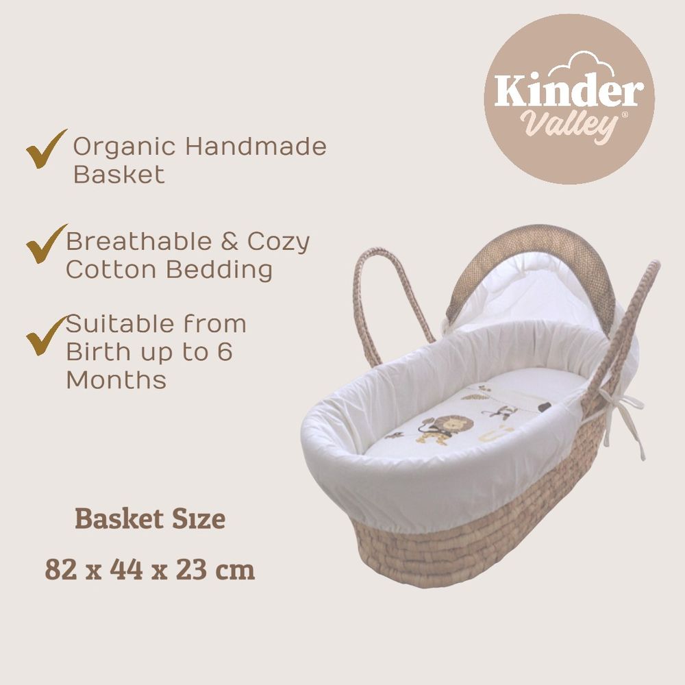 Kinder Valley - Jungle Buddies Moses Basket
