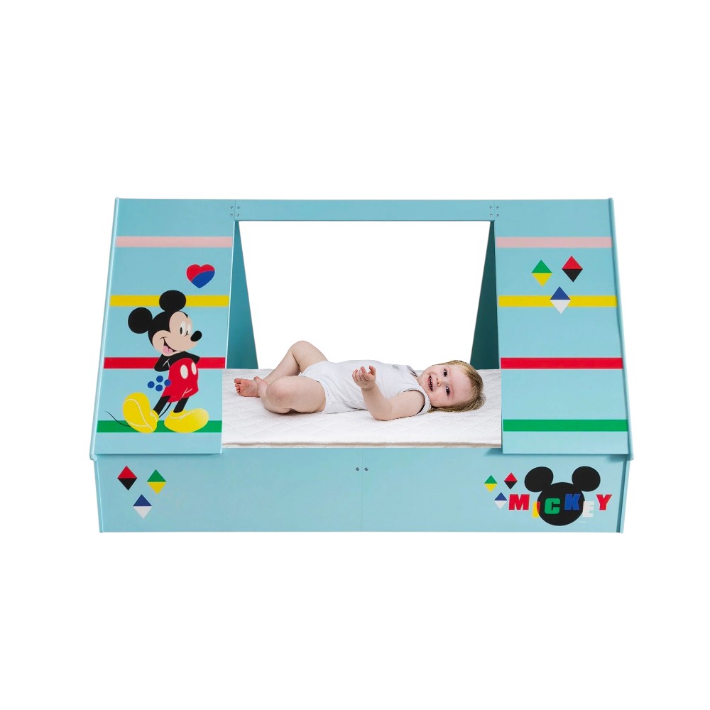 Kinder Valley - Disney Mickey Mouse House Tent Bed And Kf Mattress