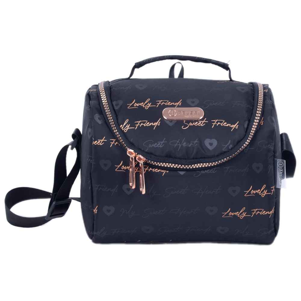 Pause - Insulated Lunch Bag - Black