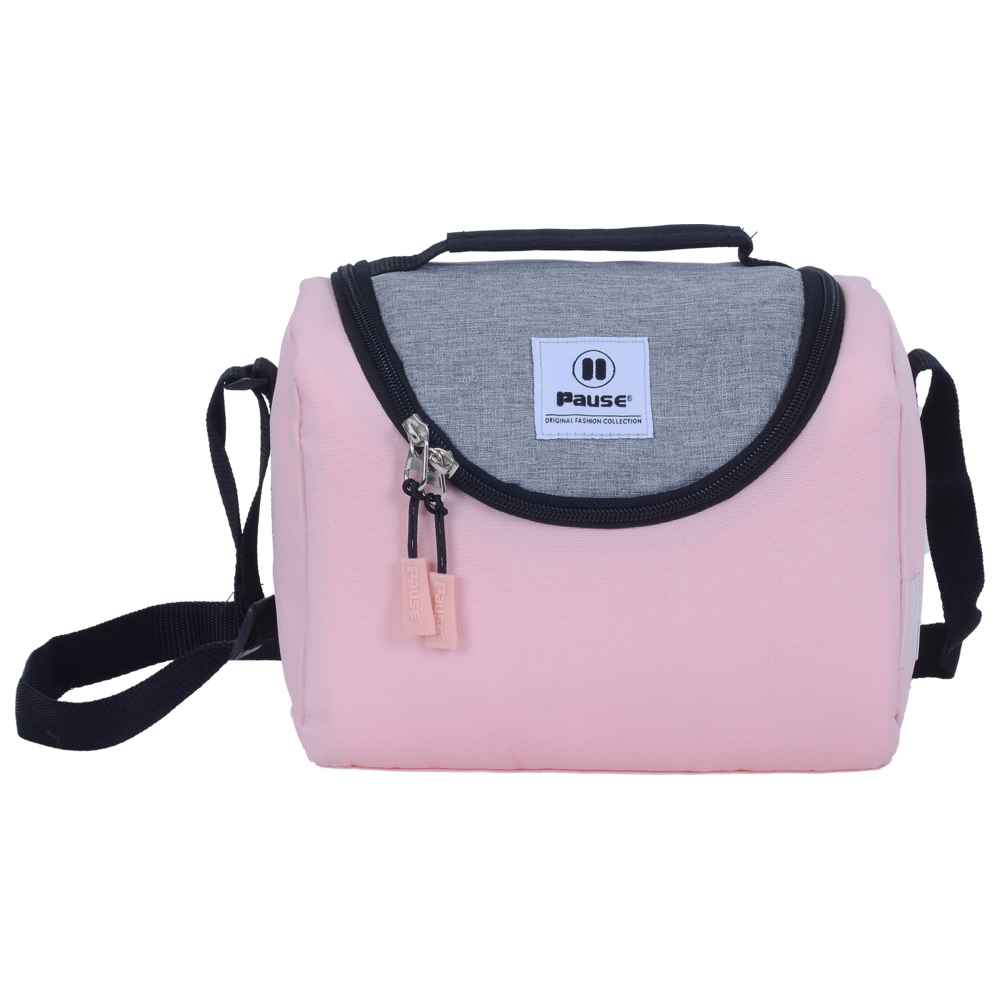 Pause - Insulated Lunch Bag - Pink