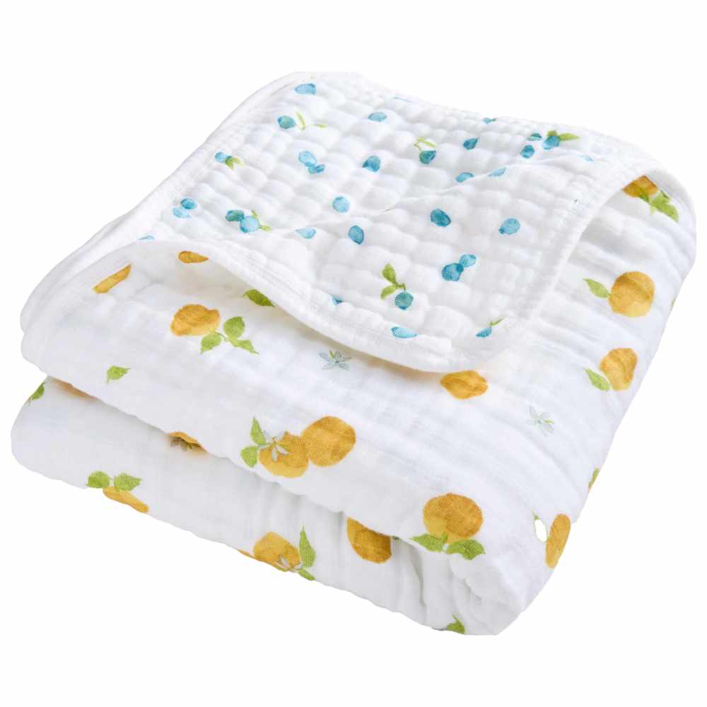 Aden + Anais - Organic Cotton Muslin Dream Blanket - Fresh Fruit