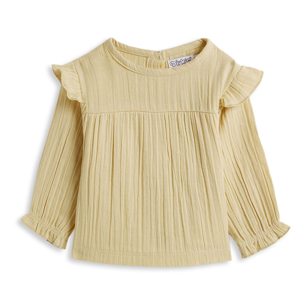 Dirkje - 2pc-Set - Top And Pants With Headband - Beige