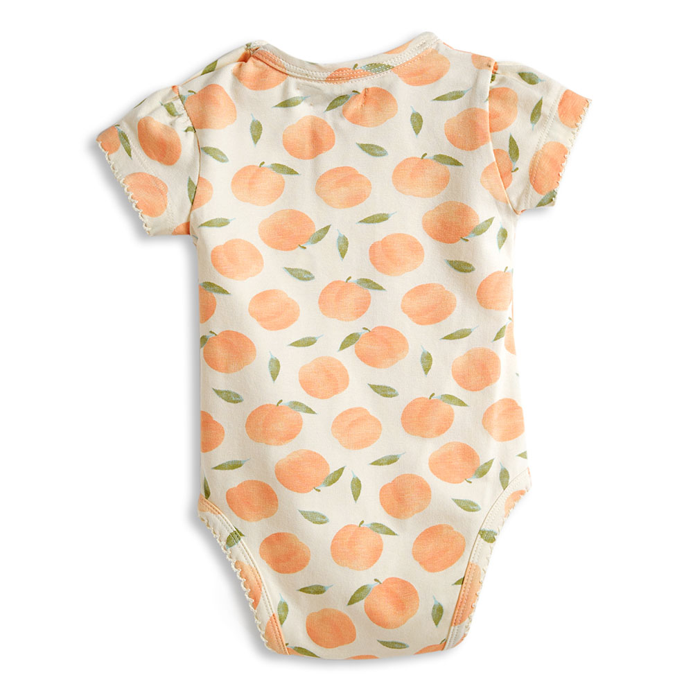 Dirkje - 2pc-Set - Babysuit With Headband - Peach