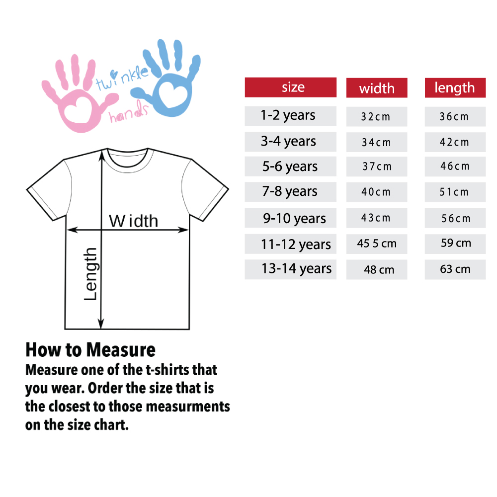 Twinkle Hands - Unisex Short Sleeve Cotton T-shirt Pack Of 3 - Red