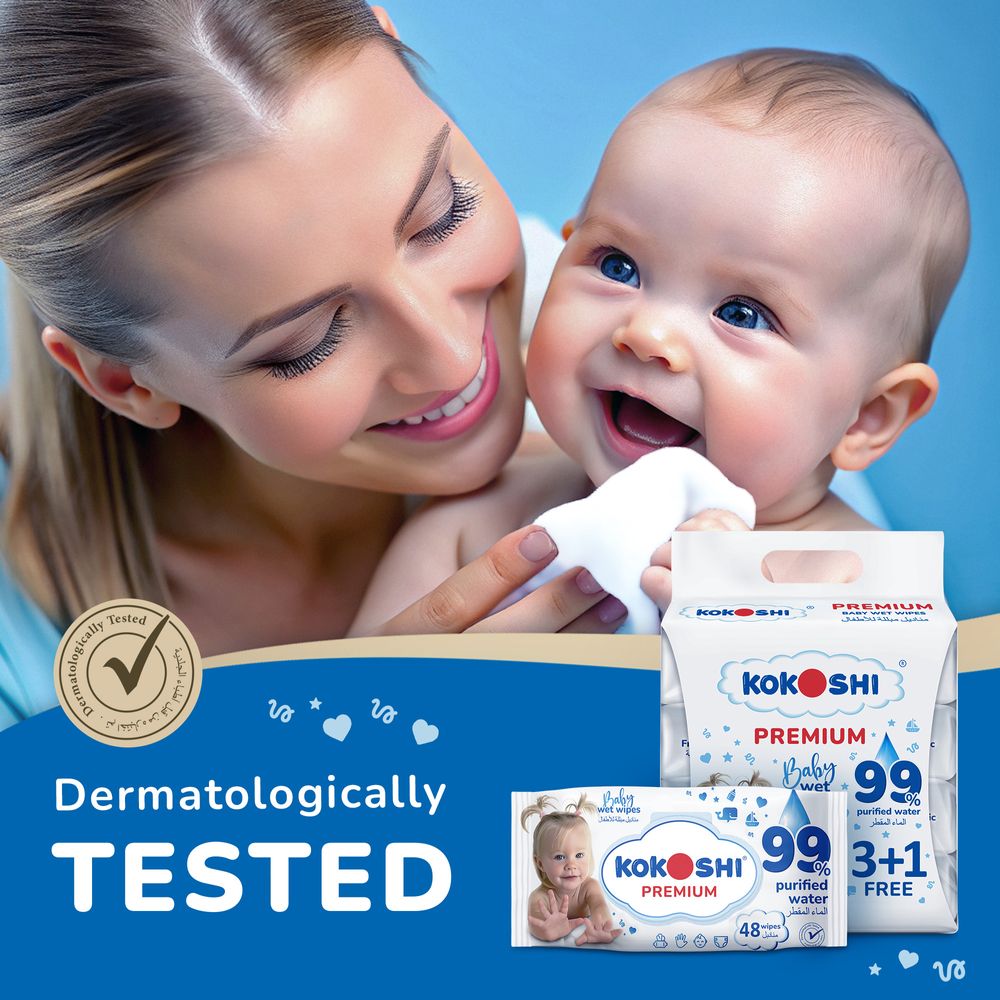 Kokoshi - Premium Baby Wet Wipes - Pack of 20 - 960 Pcs
