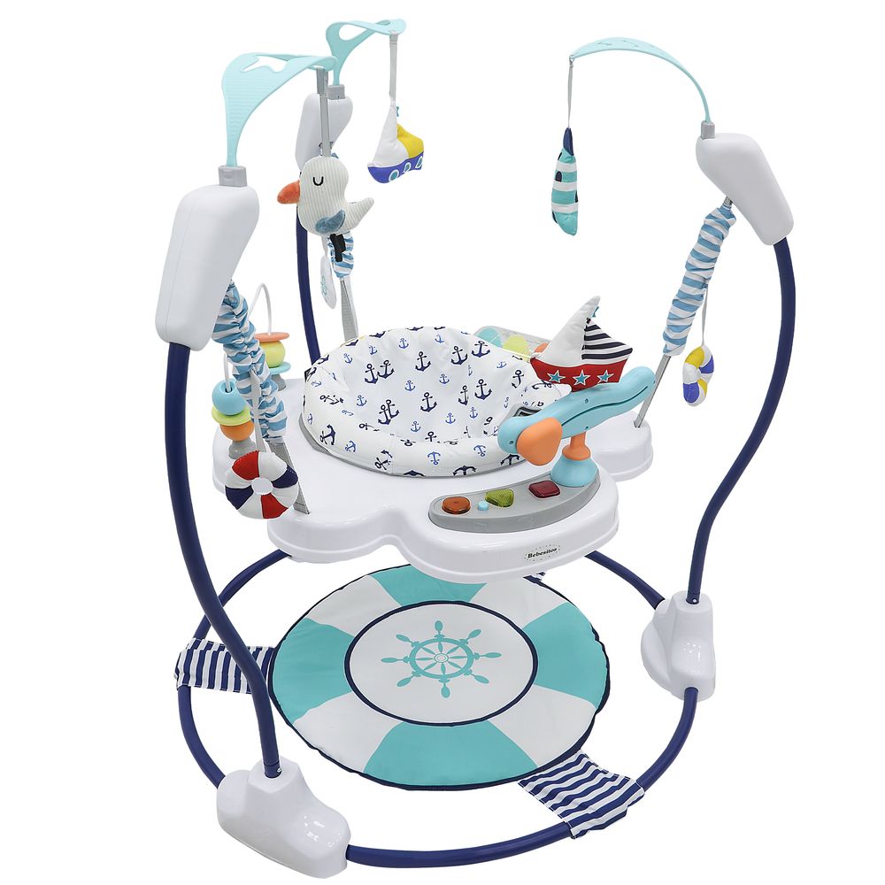 Bebesitos - Musical Baby Jumper And Bouncer - Sea Blue