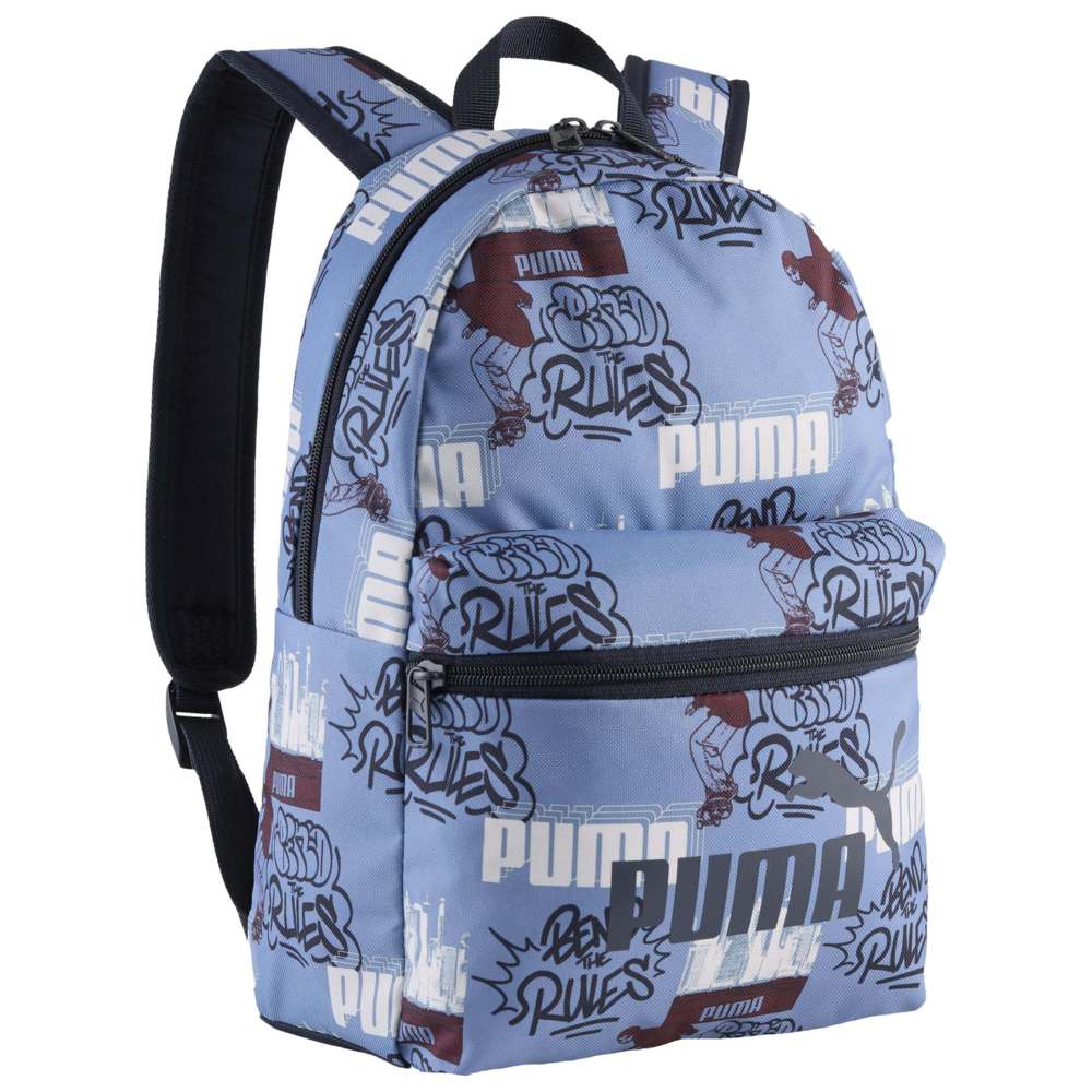 Puma - Phase AOP Small Backpack - Cool Blue - 14.57-Inch/37.5cm
