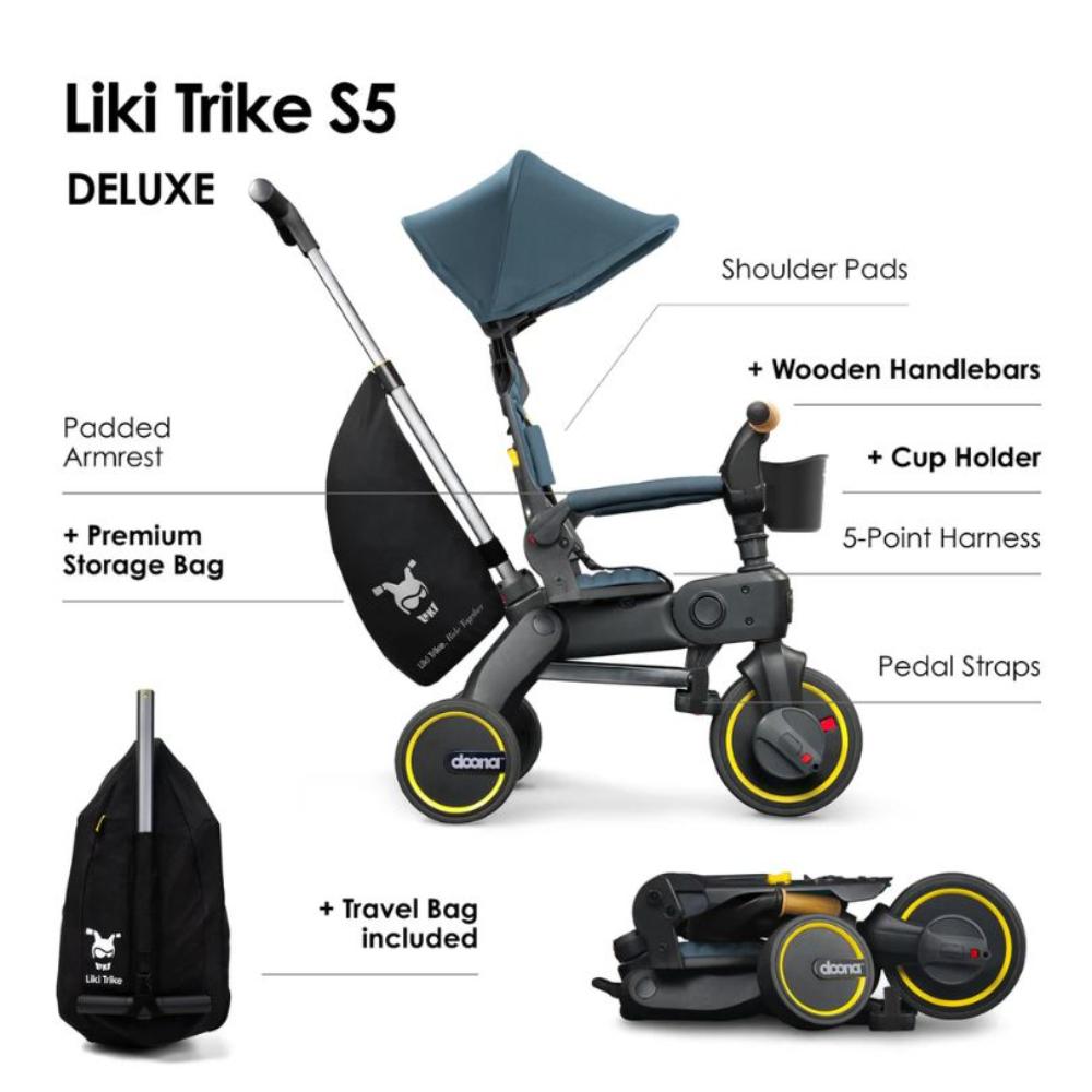Doona - Liki Trike S5 - Ocean Blue
