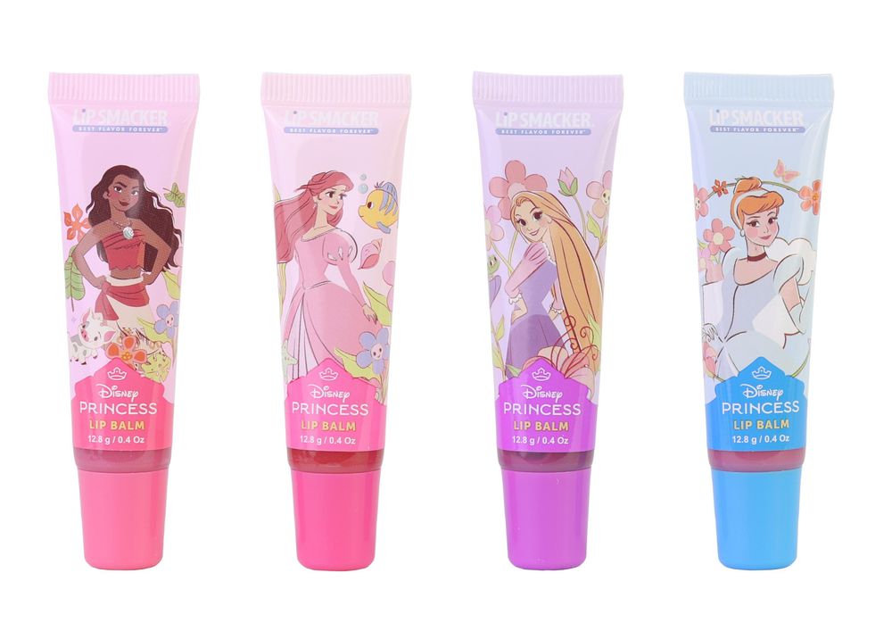Lip Smacker - Disney Princess Lip Balm Set - Pack Of 4 - 12.8 gm