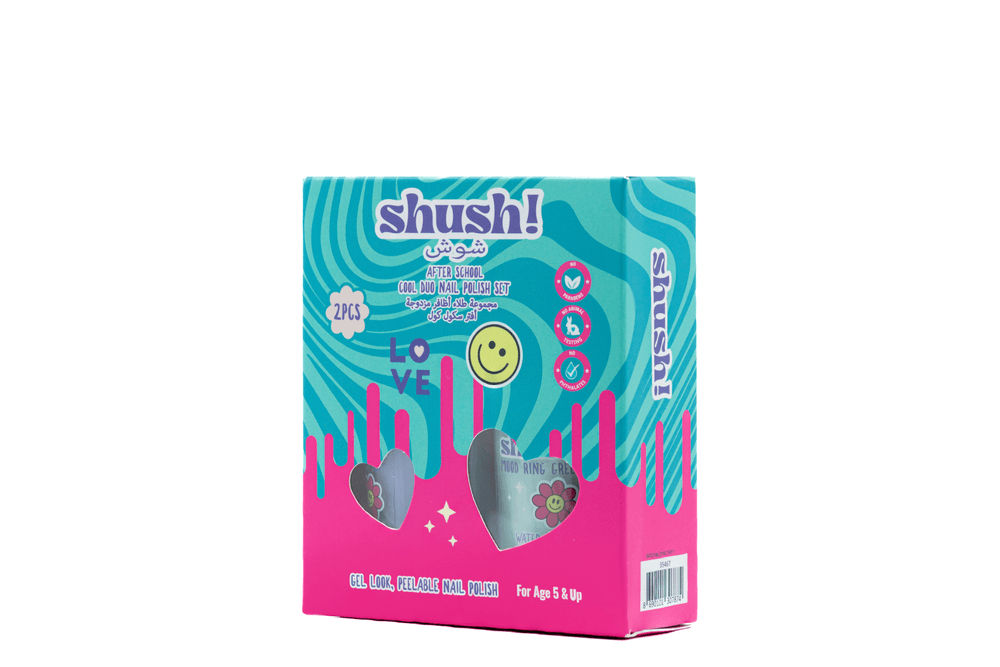 Shush! - After School Cool Duo Nail Polish Set - 2 Pcs
