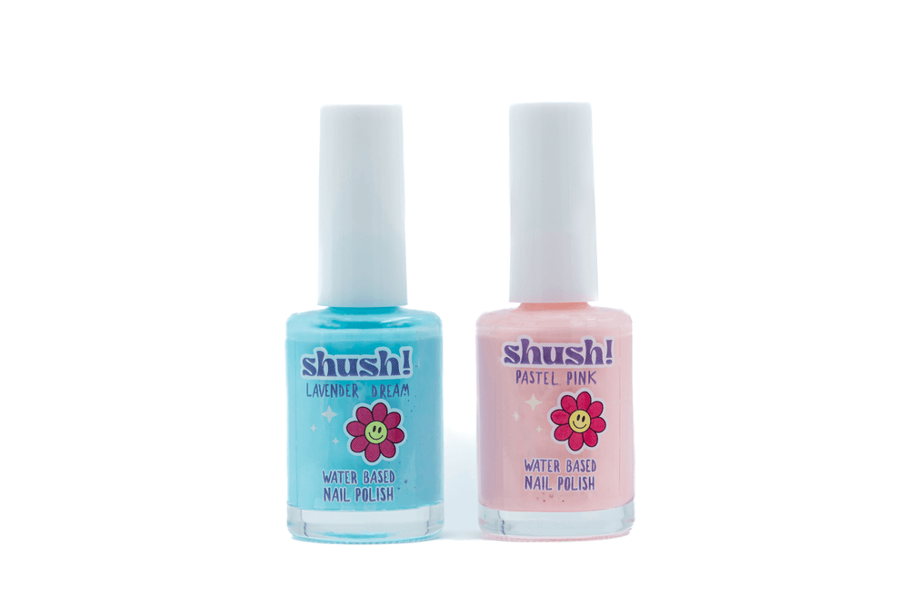 Shush! - Cotton Candy Crush Duo Nail Polish Set - 2 Pcs