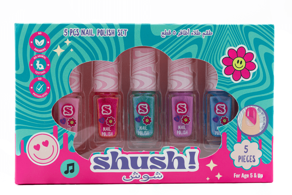 Shush! - Nail Polish Set - 5 Pcs
