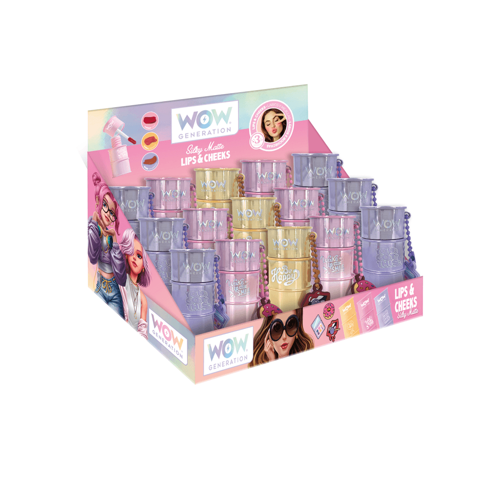 WOW Generation - 2 In 1 Blush & Lipstick Matte Edition - Style May Vary - 1 Pc