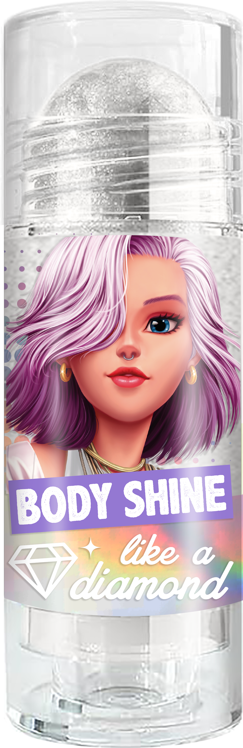 WOW Generation - Glitter Body Shimmer - Style May Vary - 1 Pc