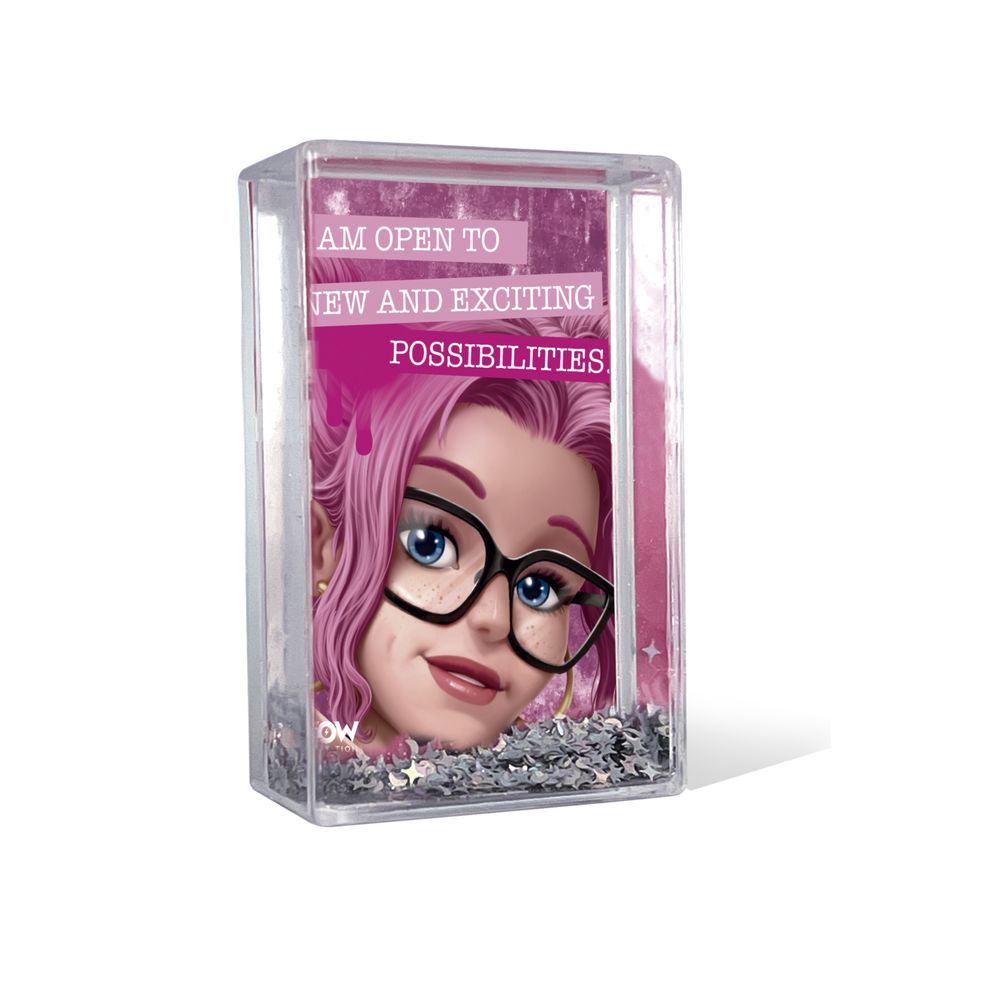 WOW Generation - Glitter Frame With Affirmation Cards - 1 Pc