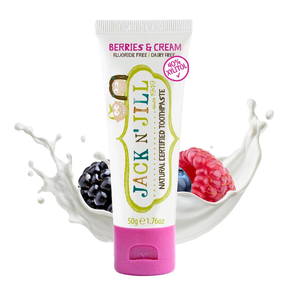 Jack N' Jill - Natural Berries & Cream Toothpaste - 50g