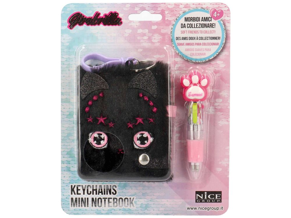 Girabrilla - Keychains Mini Notebook