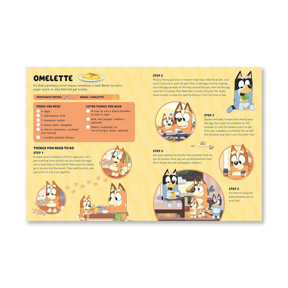 Penguin Random House Children's UK - Bluey And Bingo’s Fancy Restaurant Cookbook