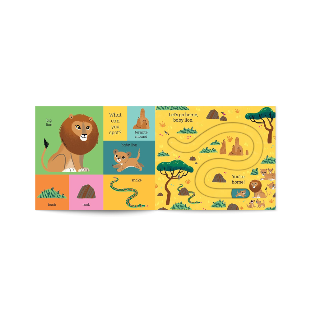 Let's Go Home Baby Lion