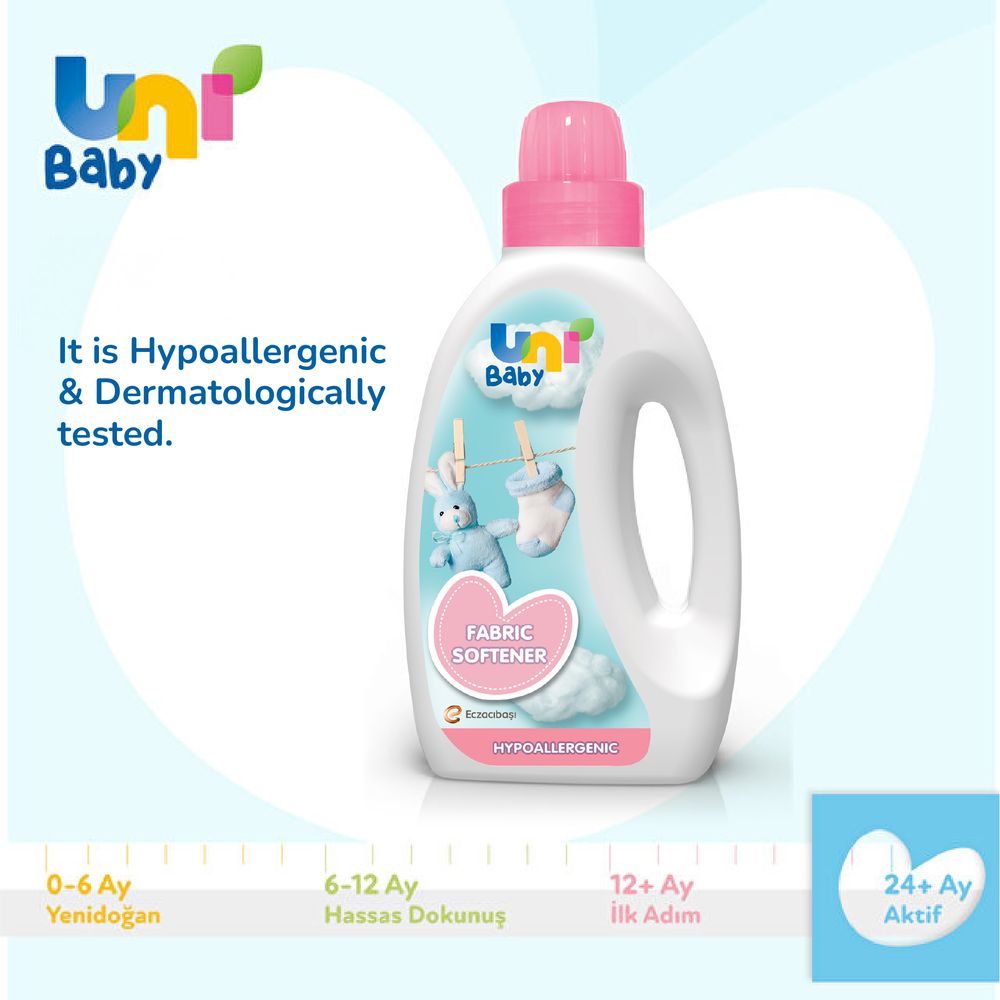 Uni Baby - Hypoallergenic Fabric Softener - 1.5 L
