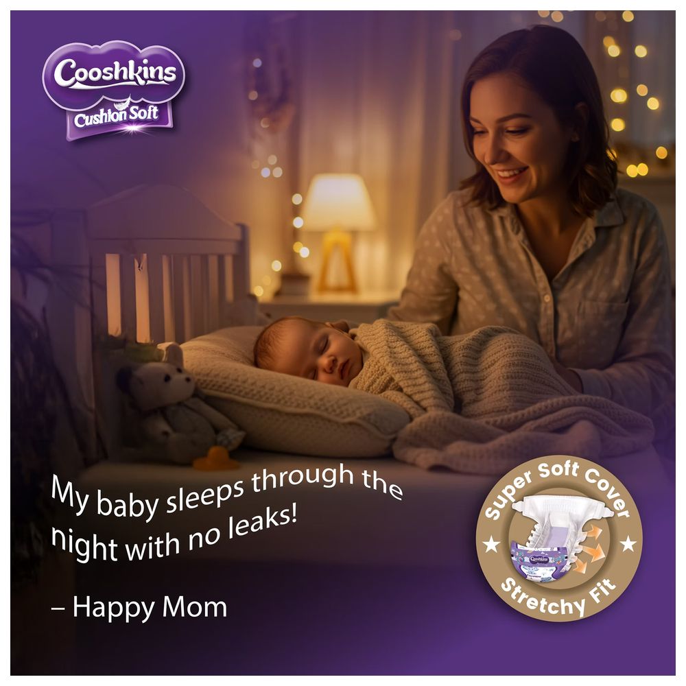 Cooshkins Cushion Soft Baby Diapers - Size 6 - 16+ kg - 20 Diapers