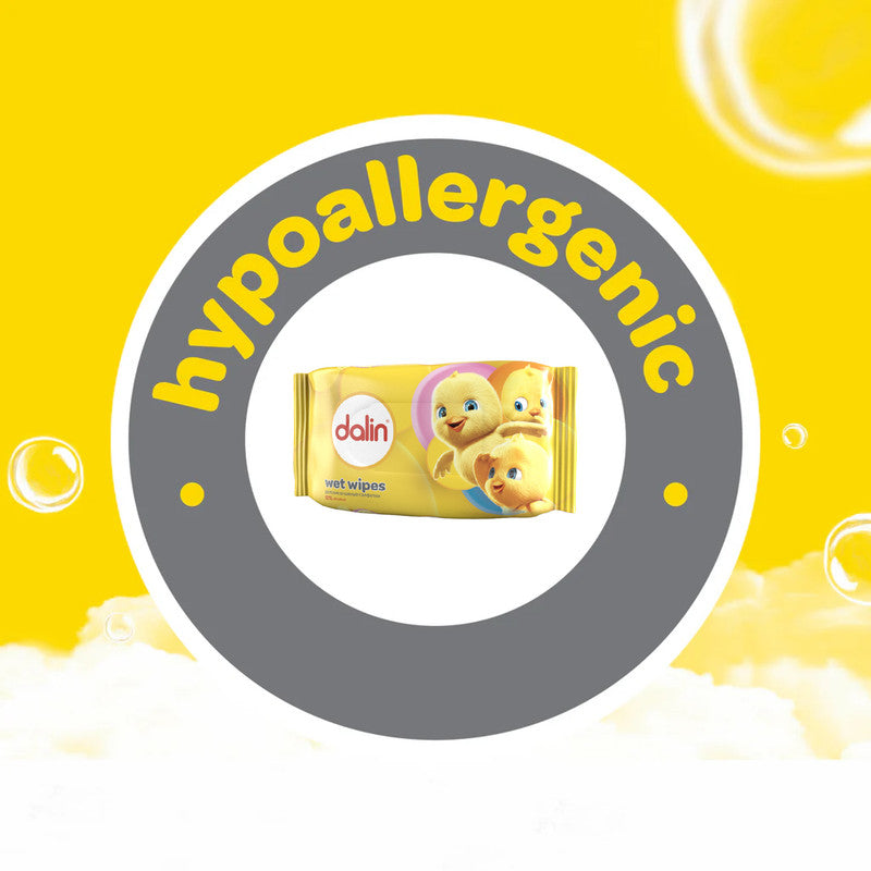 Dalin - Baby Wet Wipes - 56 Pcs