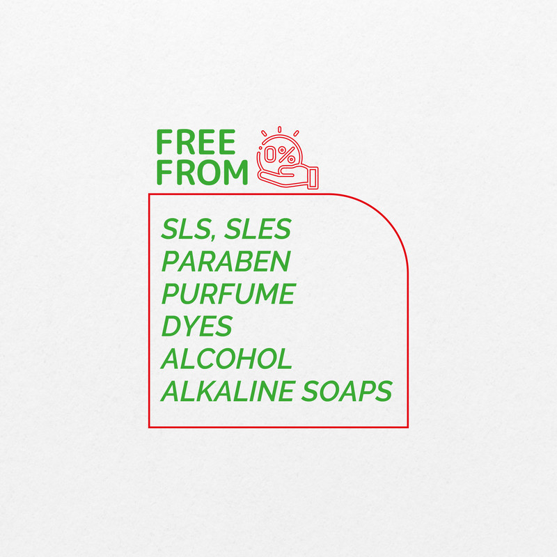 Friendly Organic - Perfume-Free Baby Shampoo & Body Wash 400ml -  Clear