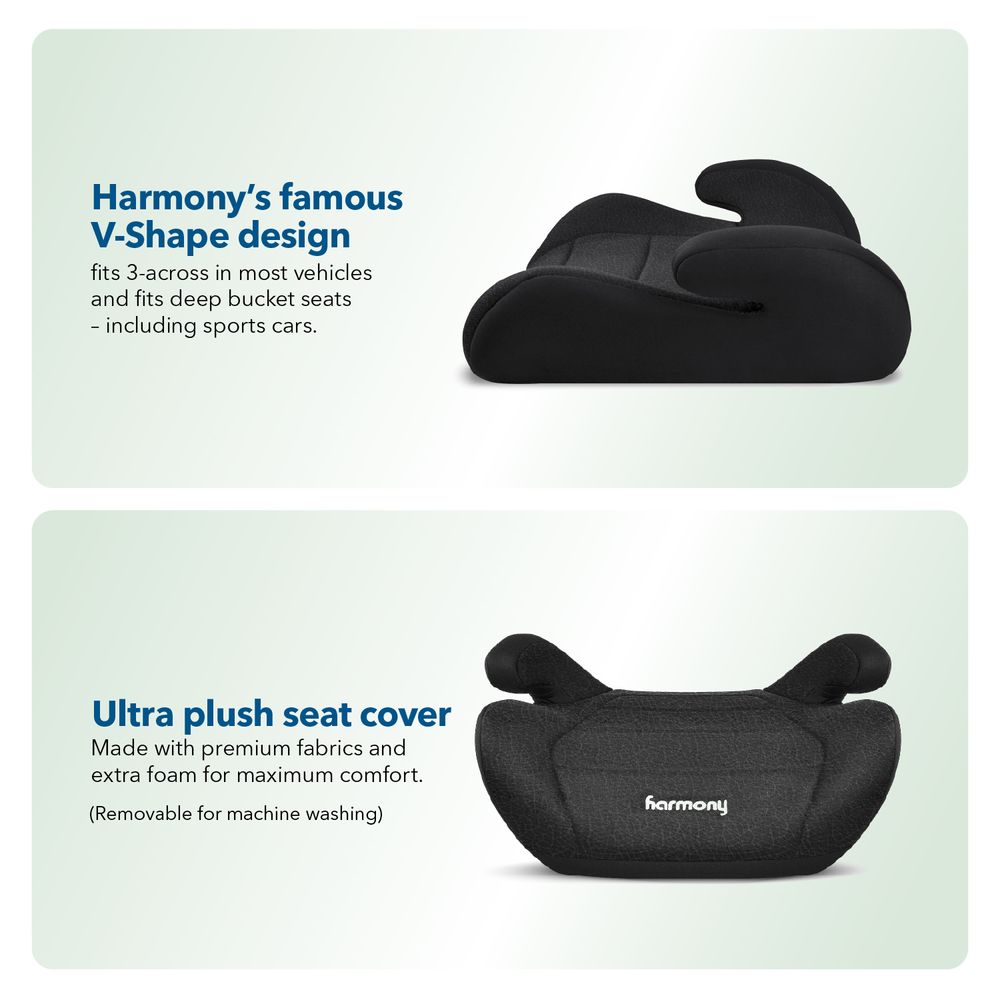 Harmony - Dash Belt-Positioning Booster Seat - Black