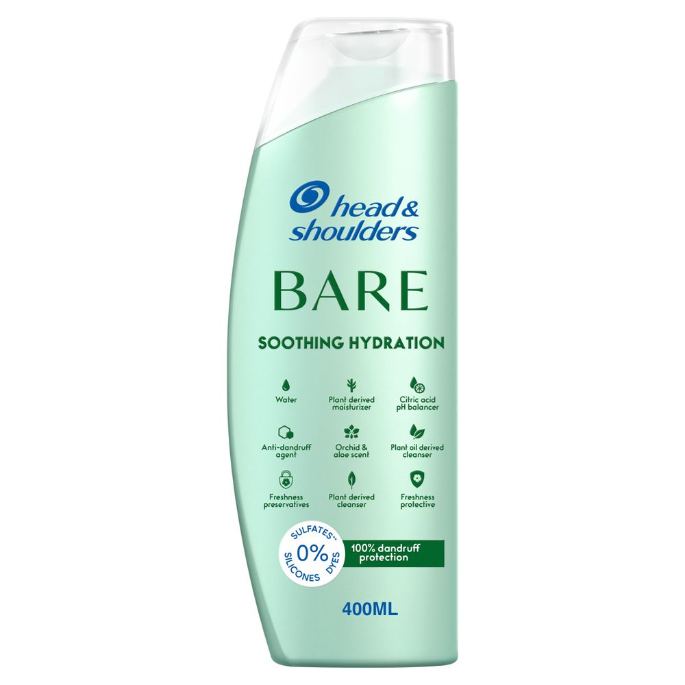 Head & Shoulders - Bare Soothing Hydration Shampoo 400ml