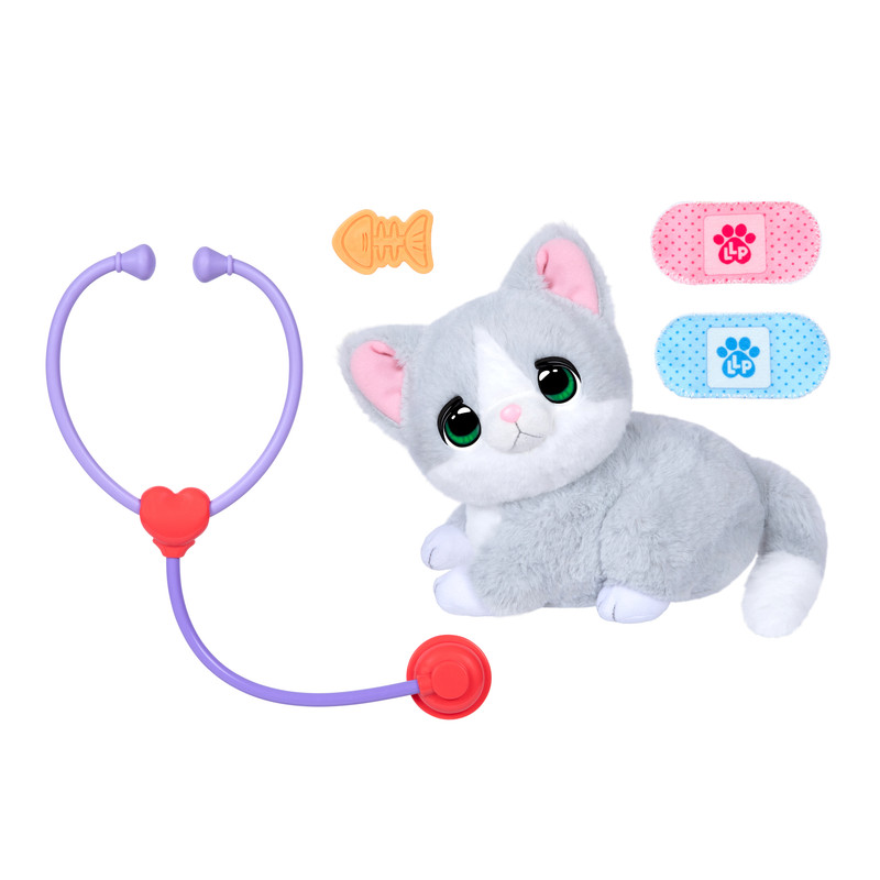 Little Live Pets - Ouchies Electronic Kitten Playset - Mittens